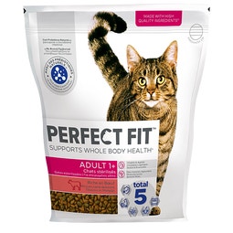 PERFECT FIT™ Adult 1+ Πλήρης Ξηρή Τροφή Γάτας Μοσχάρι 1,4kg image